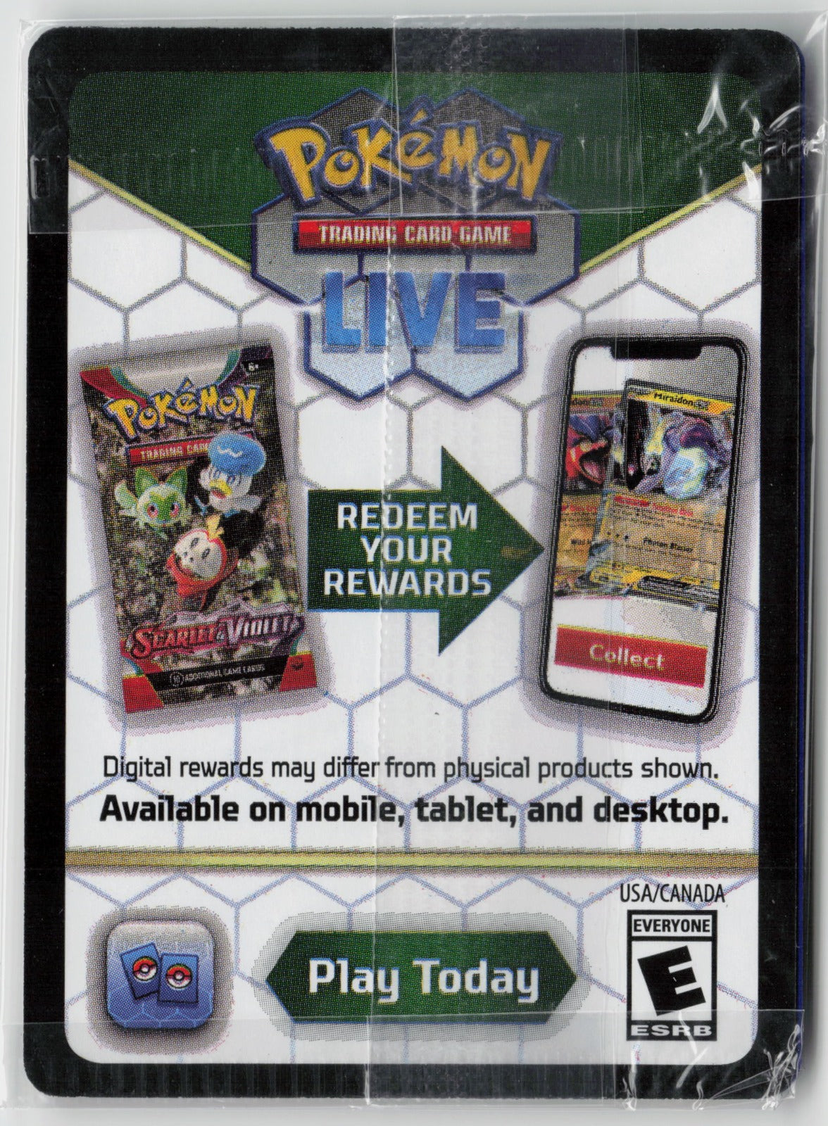 Jolteon ex (Prismatic Evolutions Stamp) Promo Holo MCAP 030/131 NM - SEALED (Back)