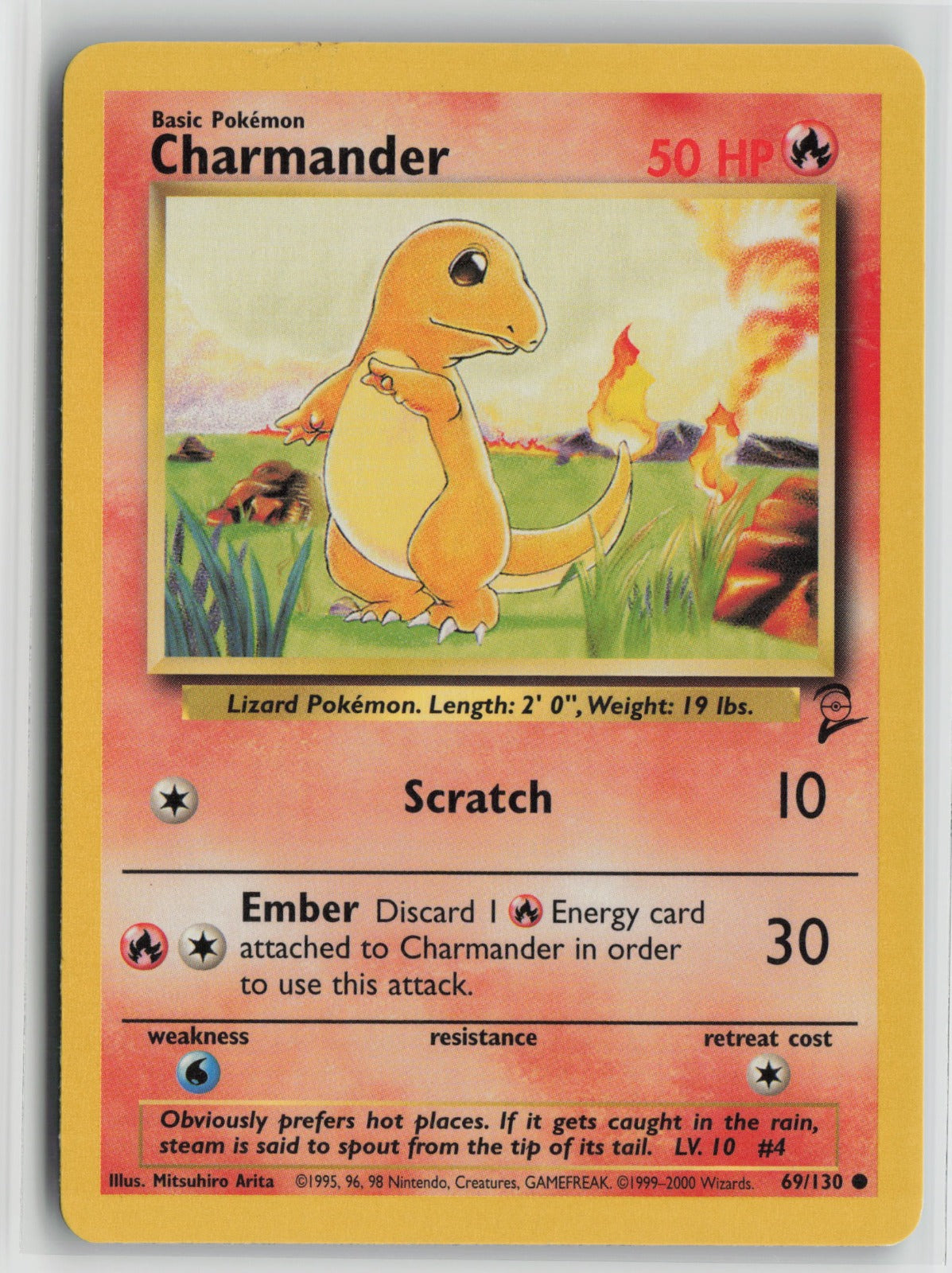 Charmander Common BS2 069/130 MP