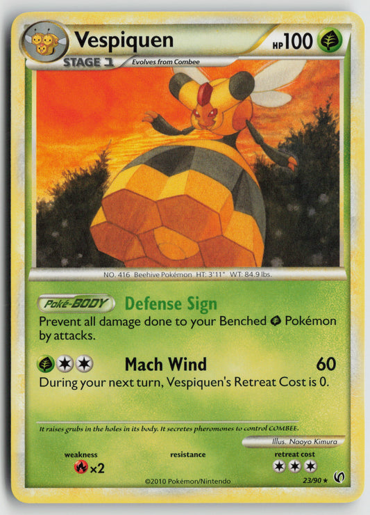 Vespiquen Rare Undaunted 23/90 NM