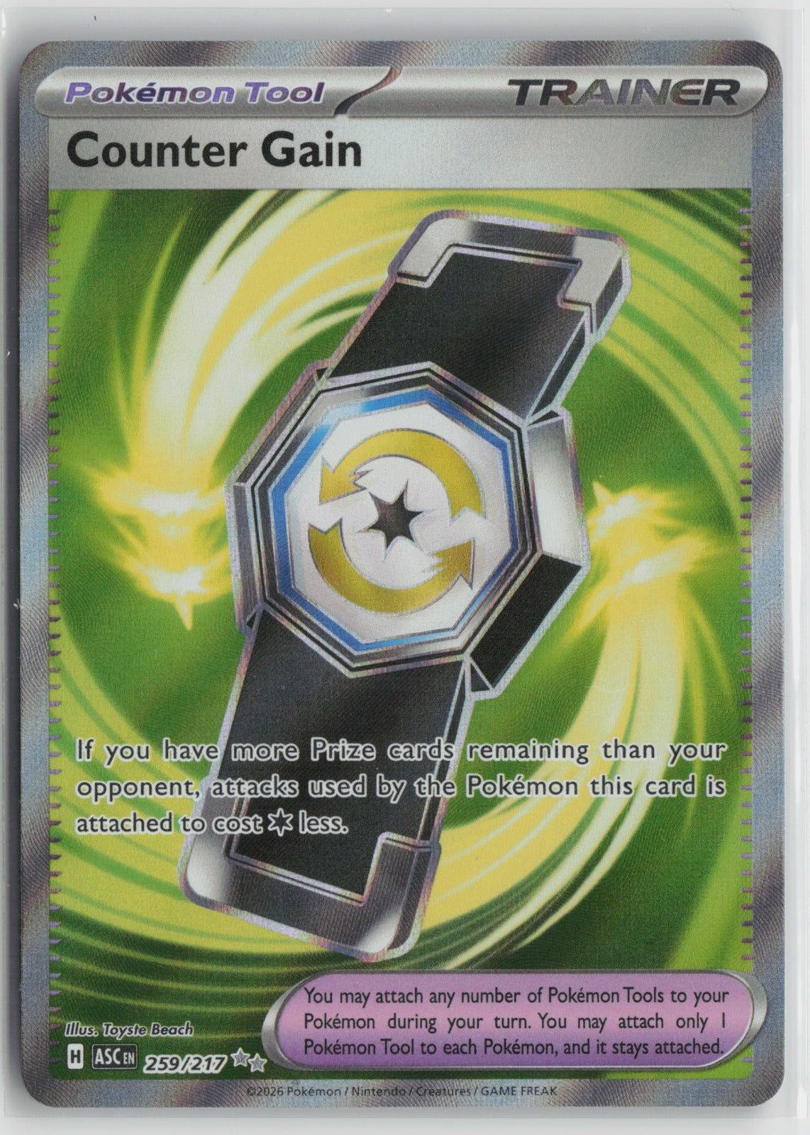 Counter Gain - Ultra Rare Holo ASC 259/217 NM