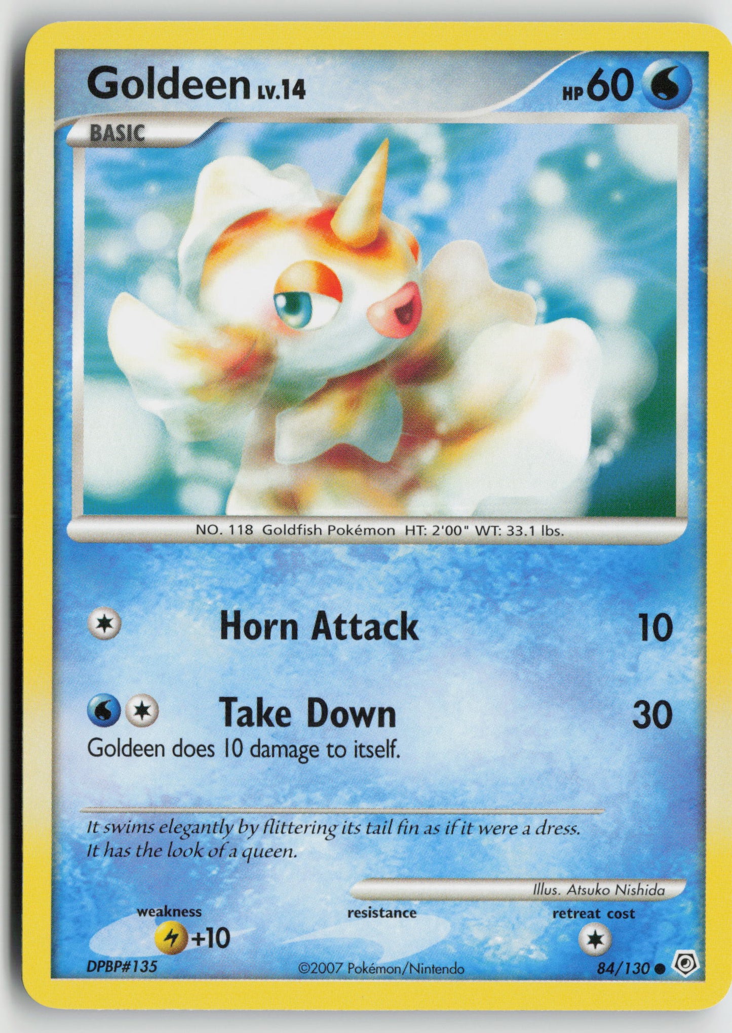 Goldeen Common Diamond and Pearl 84/130 LP