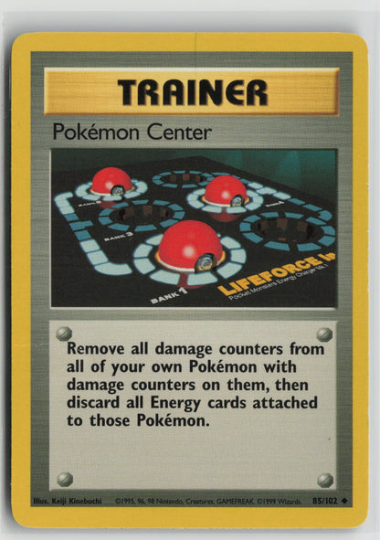 Pokemon Center Uncommon BS 085/102 MP