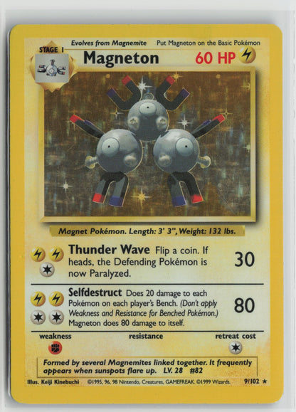 Magneton Holo Rare BS 009/102 MP