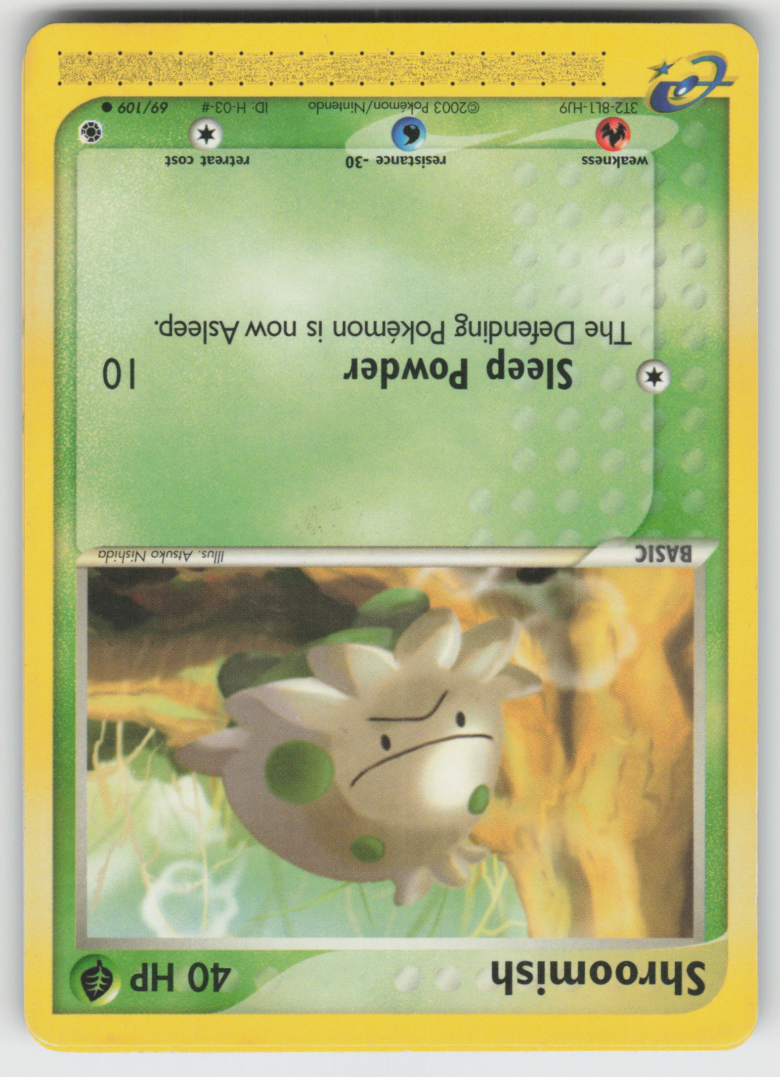 Shroomish Common Ruby and Sapphire 69/109 LP