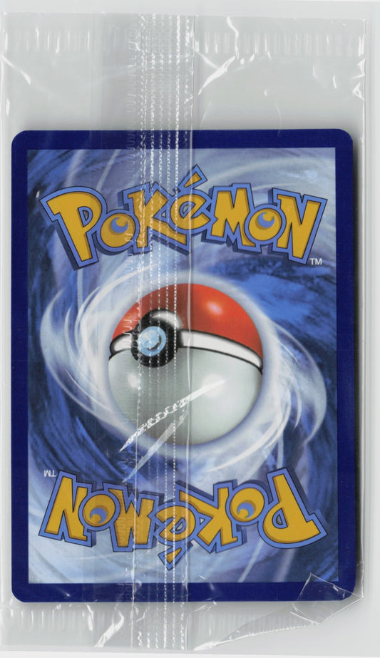 Pikachu - (Holiday Calendar) Common Holo MCAP 025/165 NM - SEALED (Back)