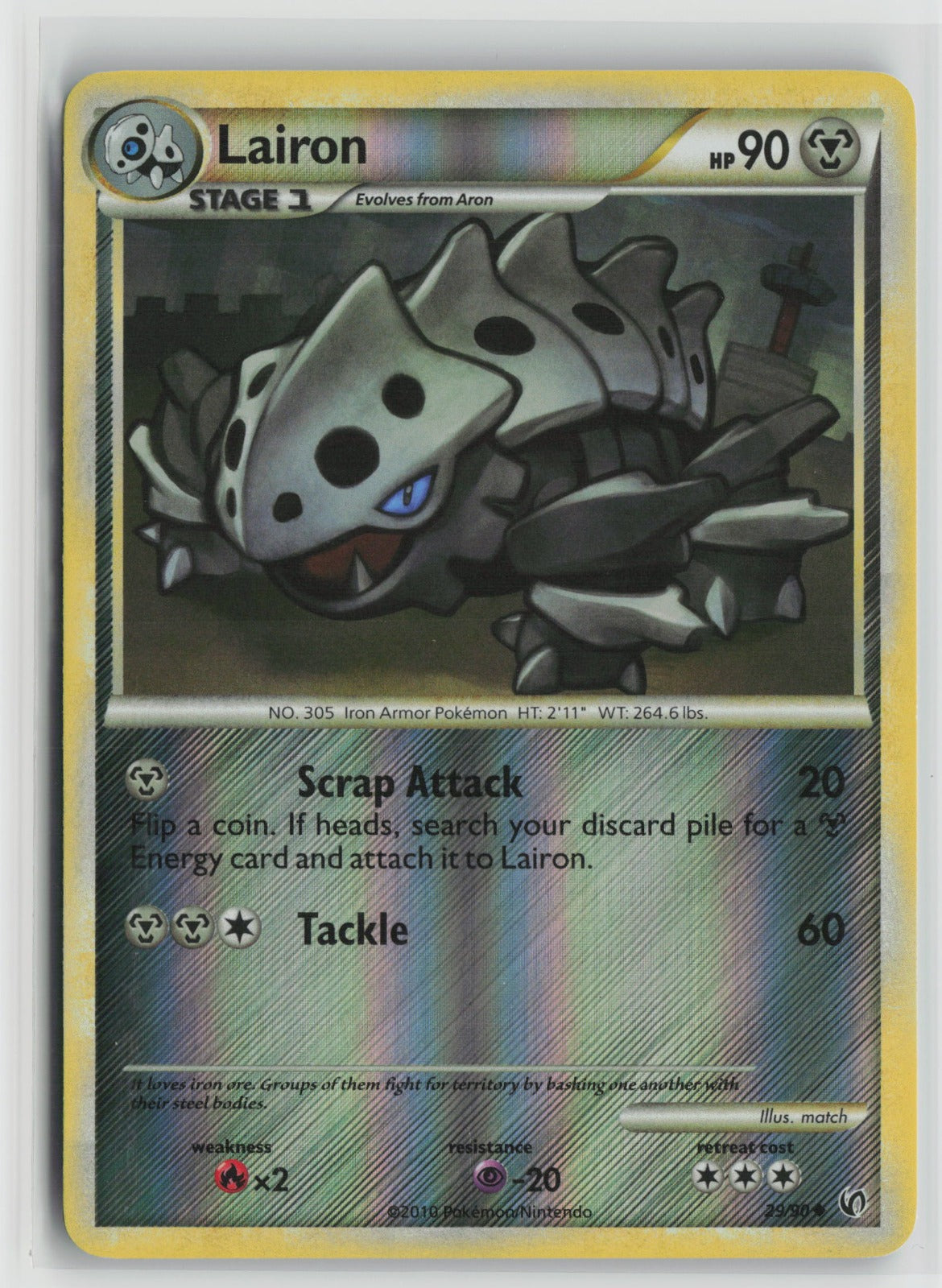 Lairon Uncommon Reverse Holo UD 29/90 NM
