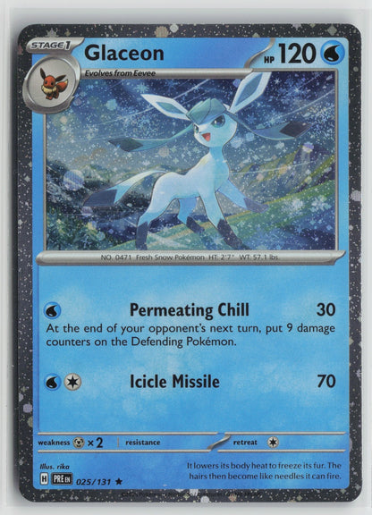 Glaceon - (Cosmos Holo) Rare Holo MCAP 025/131 NM
