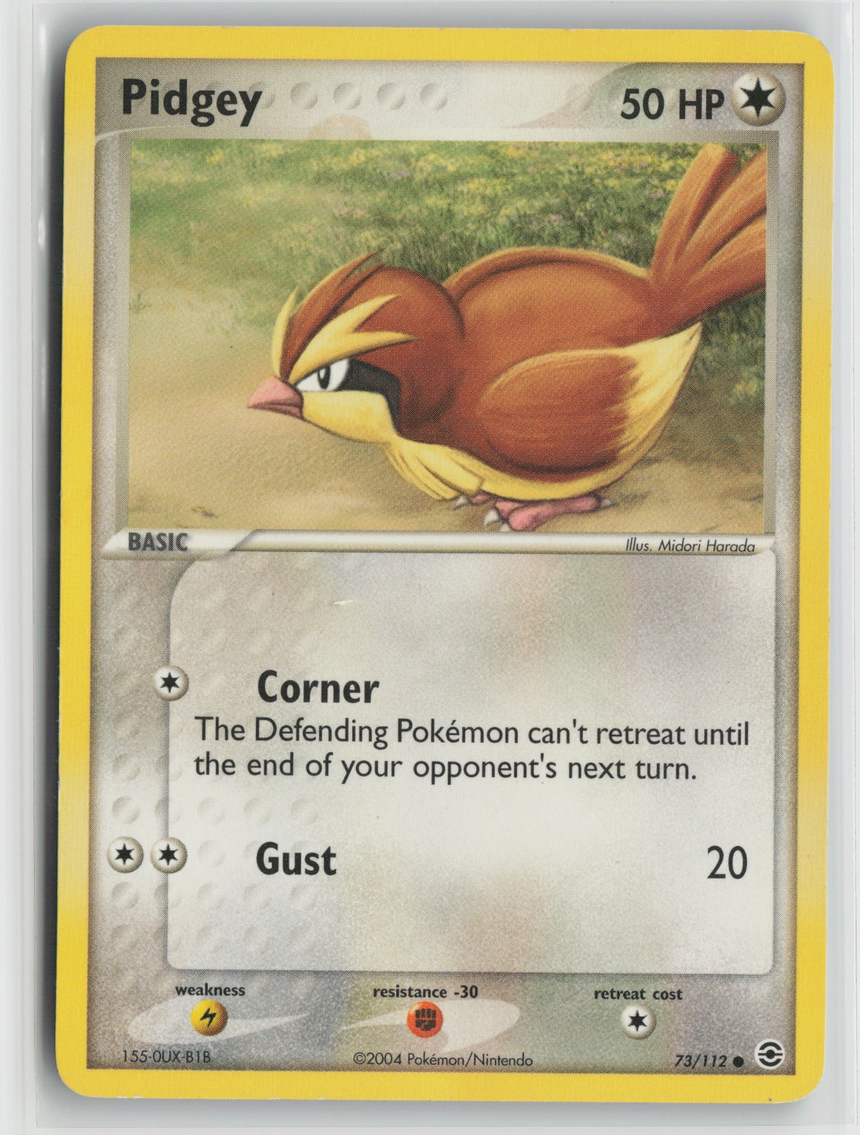 Pidgey Common RG 73/112 MP