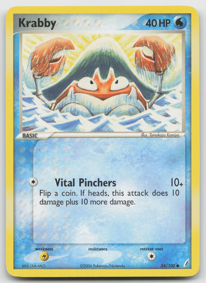 Krabby Common Normal CG 54/100 LP