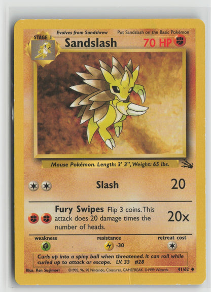 Sandslash Uncommon Unlimited FO 41/62 MP