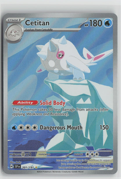 Cetitan Illustration Rare Holo SSP 201/191 NM
