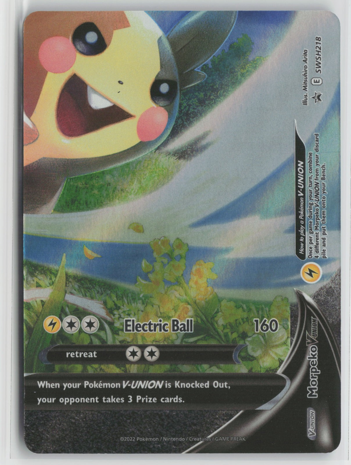 Morpeko V-Union Promo Holo SWSD SWSH218 NM