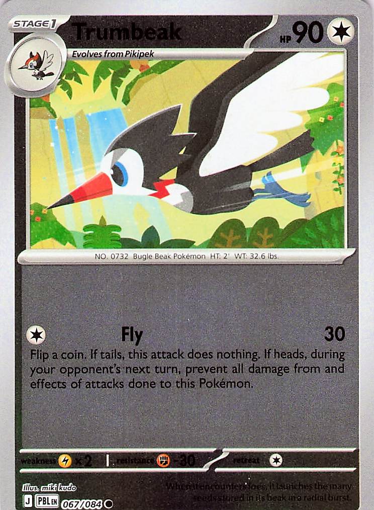Trumbeak Common Reverse Holo PBL 067/084 NM