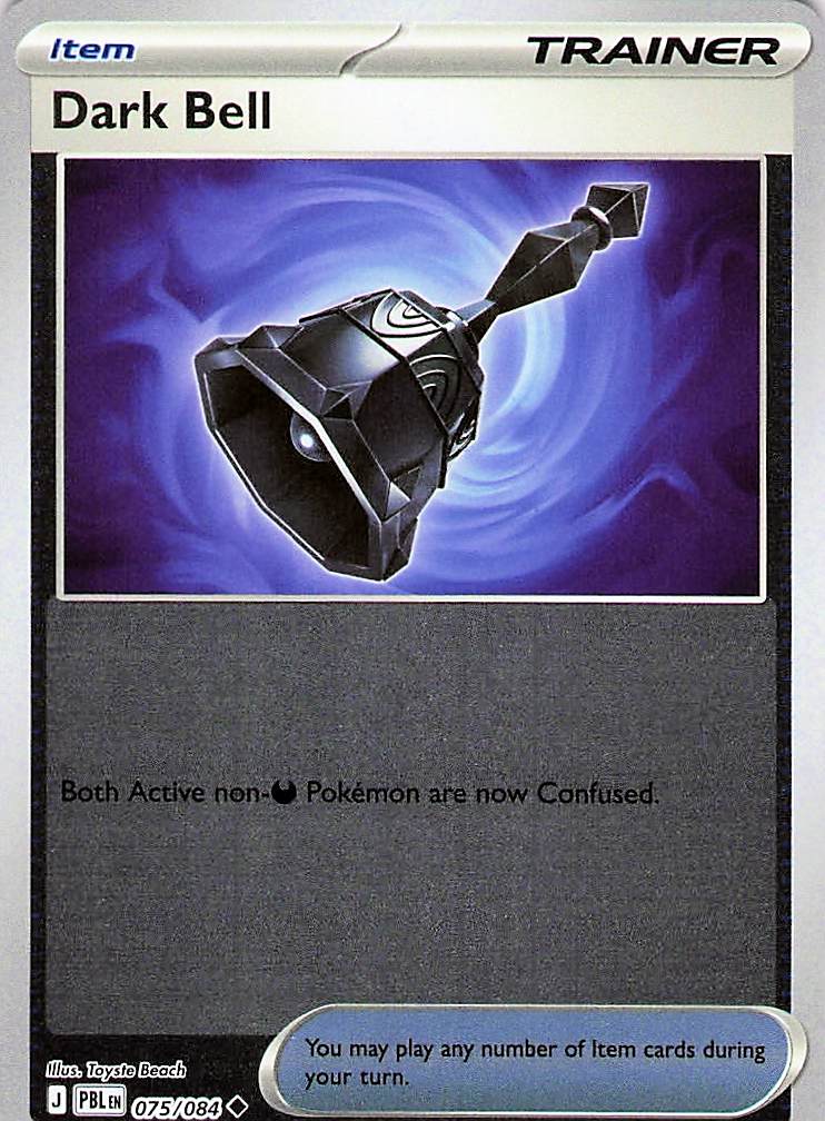 Dark Bell Uncommon Reverse Holo PBL 075/084 NM