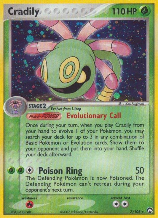 Cradily - Power Keepers #7/108