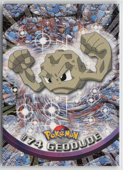 Geodude #74 Topps TV Animation Series 1999 Non-Holo LP