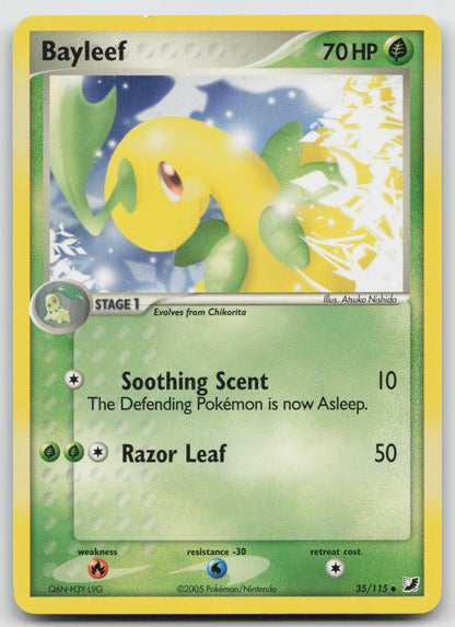 Bayleef Uncommon Normal UF 35/115 LP