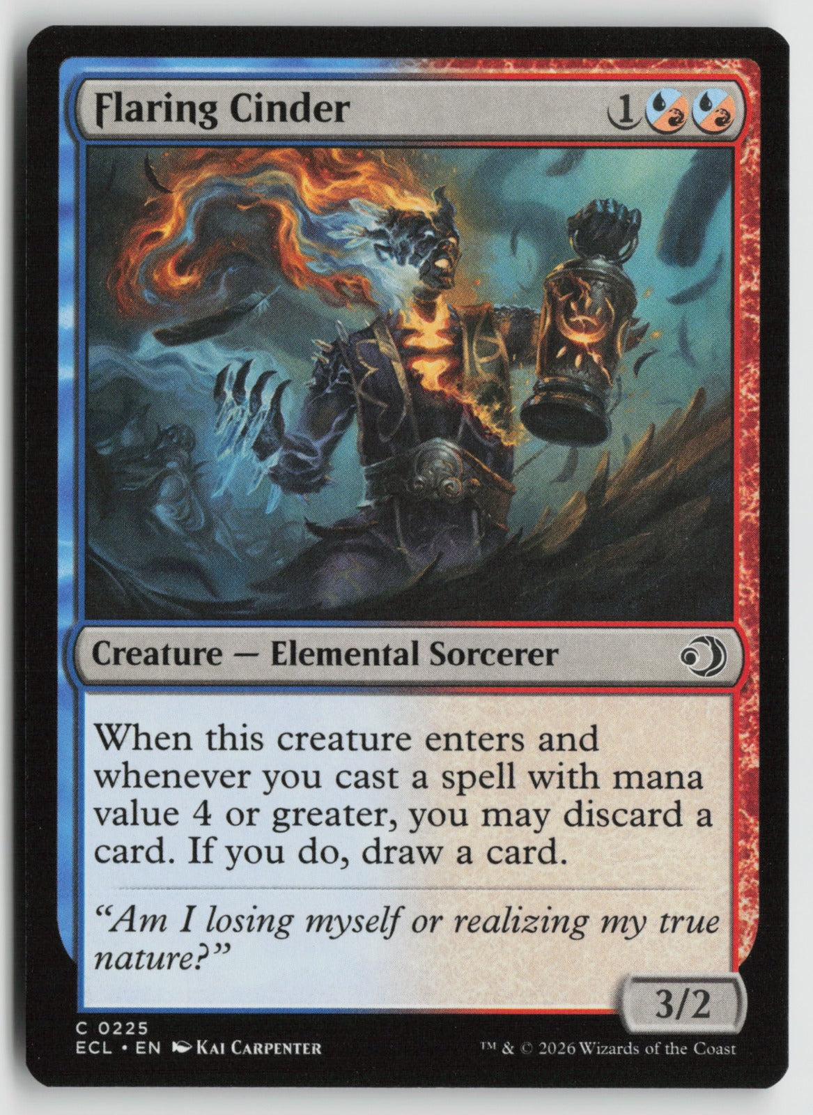 Flaring Cinder C ECL 225 NM