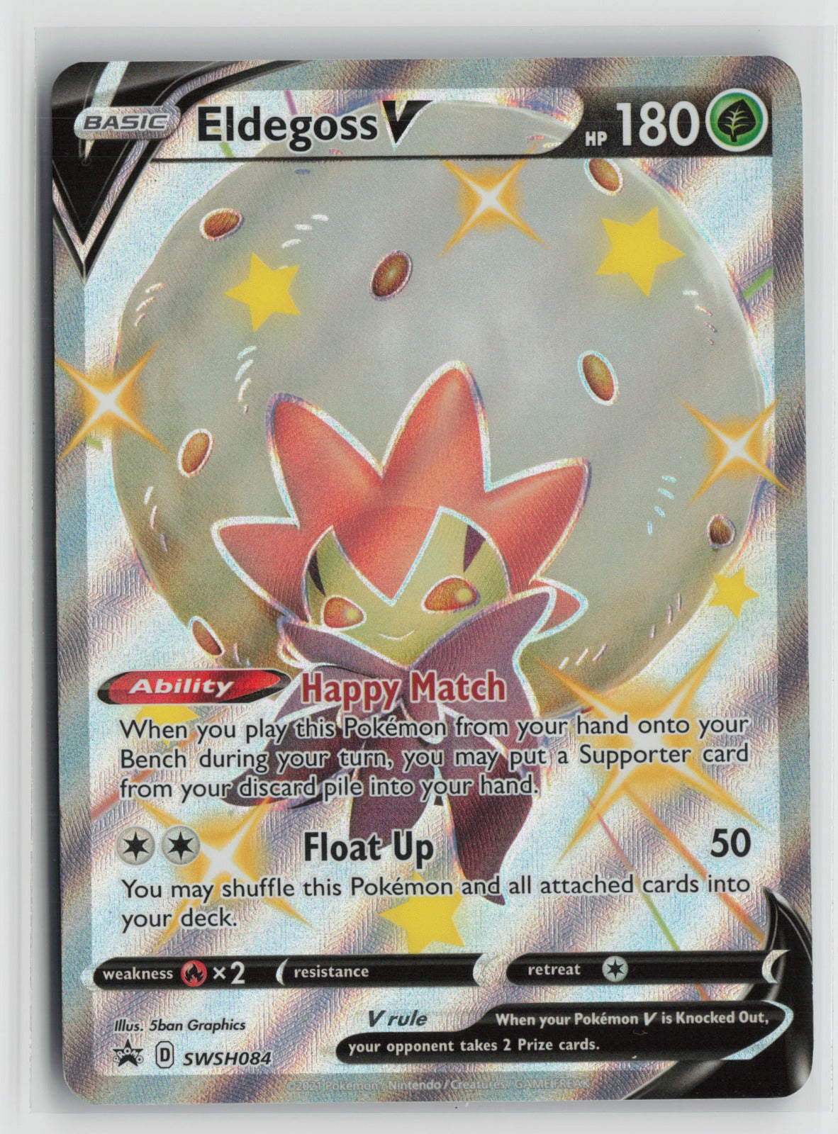 Eldegoss V - Promo Holo SWSD SWSH084 NM