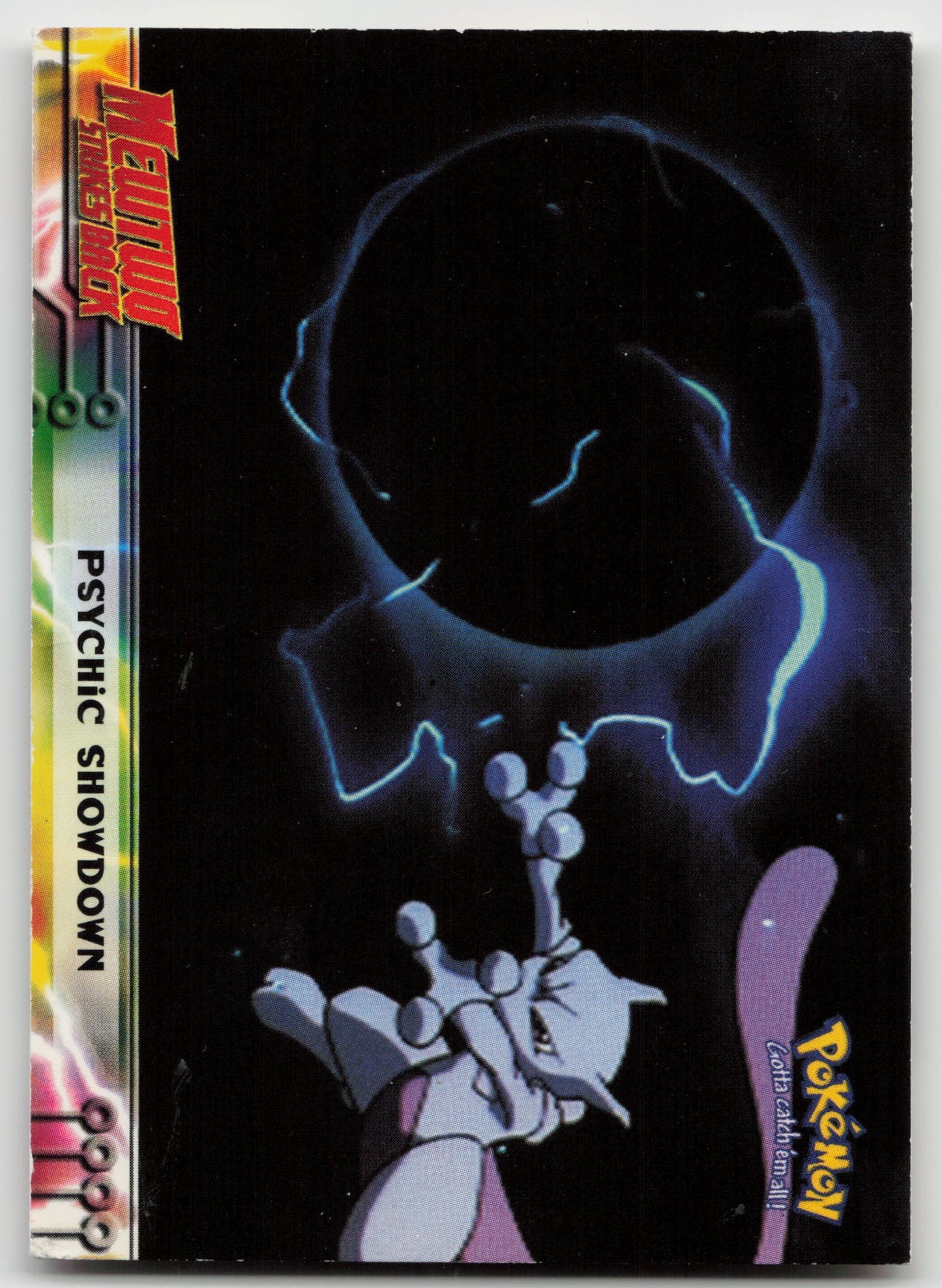 Psychic Showdown #33 Mewtwo Strikes Back Topps Movie Animation Edition Non-Holo LP