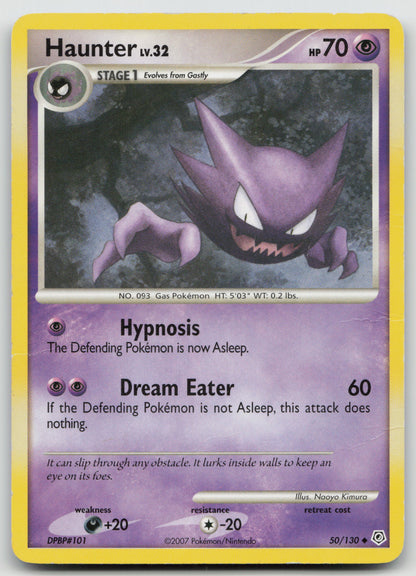 Haunter Uncommon Normal DP 50/130 HP