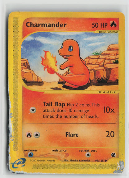 Charmander (97) Common EX 097/165 DMG