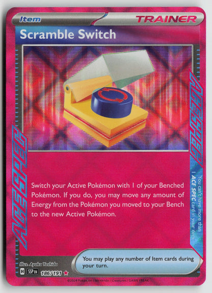 Scramble Switch ACE SPEC Rare Holo SSP 186/191 NM
