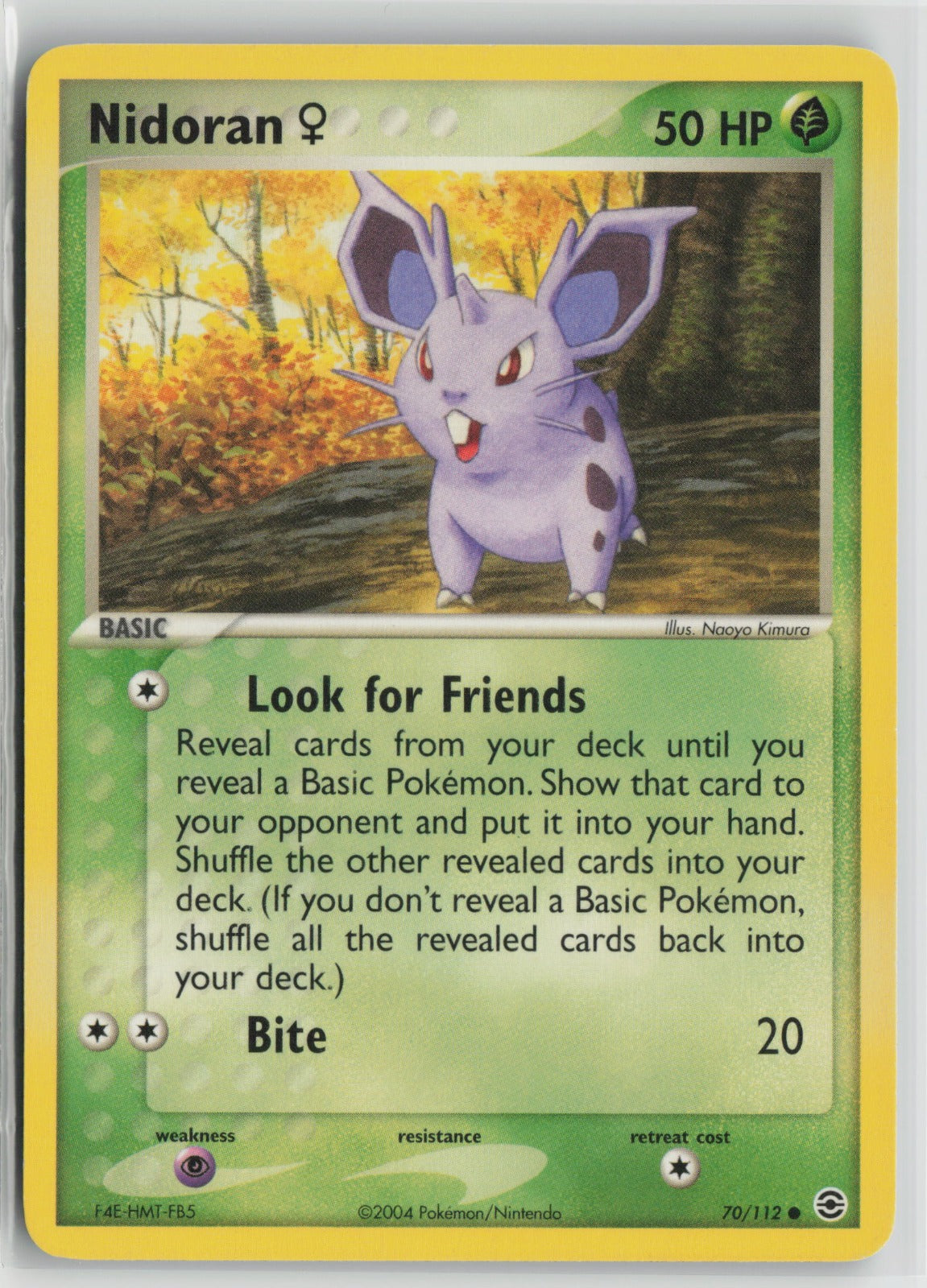 Nidoran F Common RG 70/112 LP