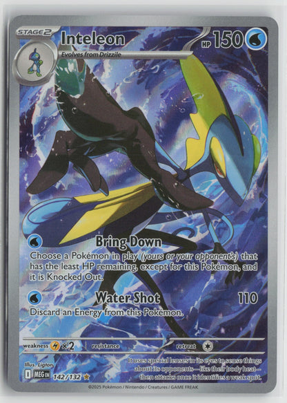 Inteleon - Illustration Rare Holo MEG 142/132 NM