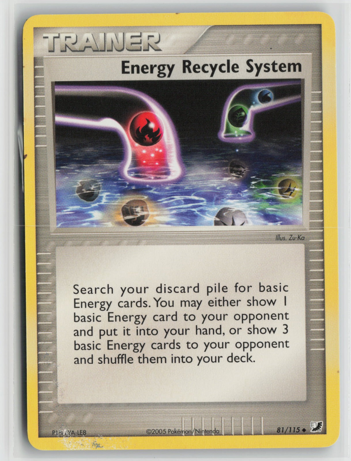 Energy Recycle System Uncommon UF 81/115 DMG