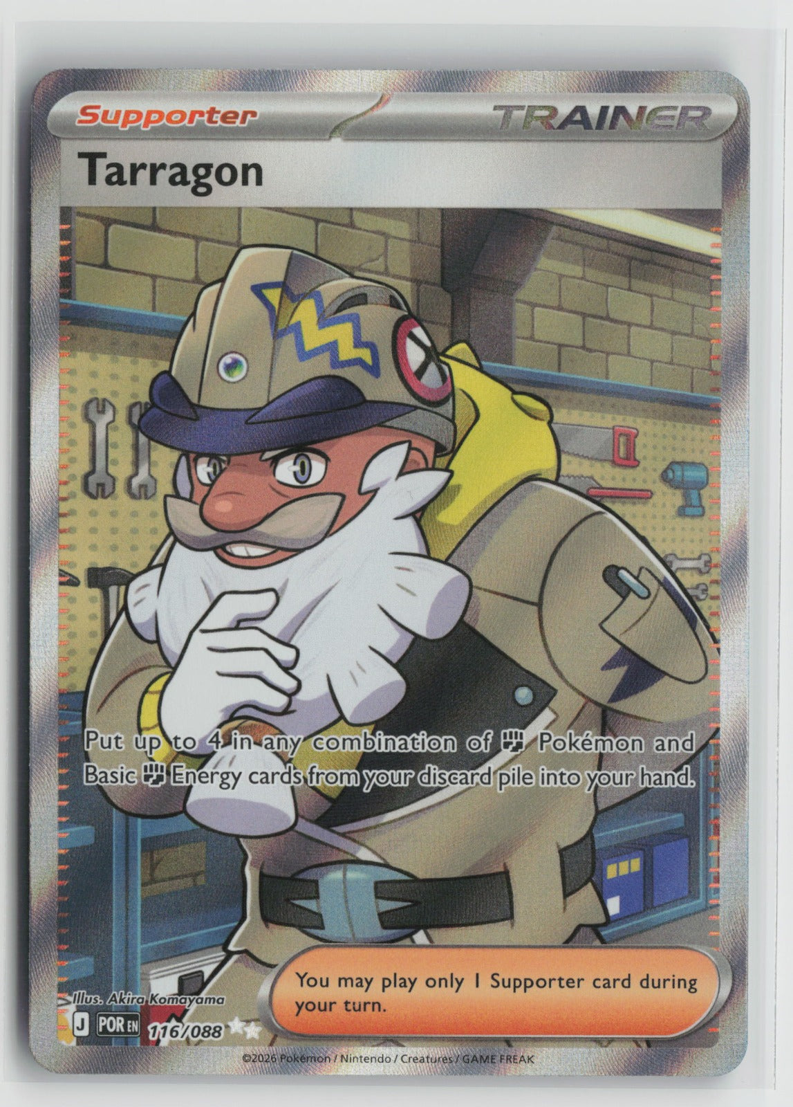 Tarragon - Ultra Rare Holo POR 116/088 NM