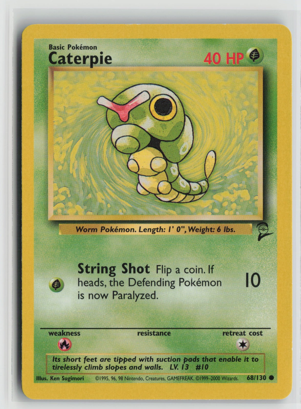 Caterpie Common BS2 068/130 LP