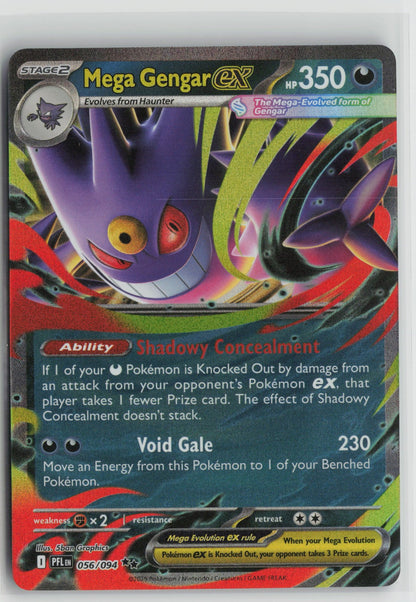 Mega Gengar ex Double Rare Holo PFL 056/094 NM