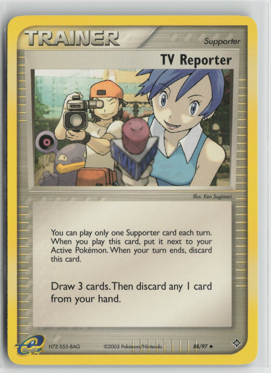 TV Reporter Uncommon DR 88/97 NM