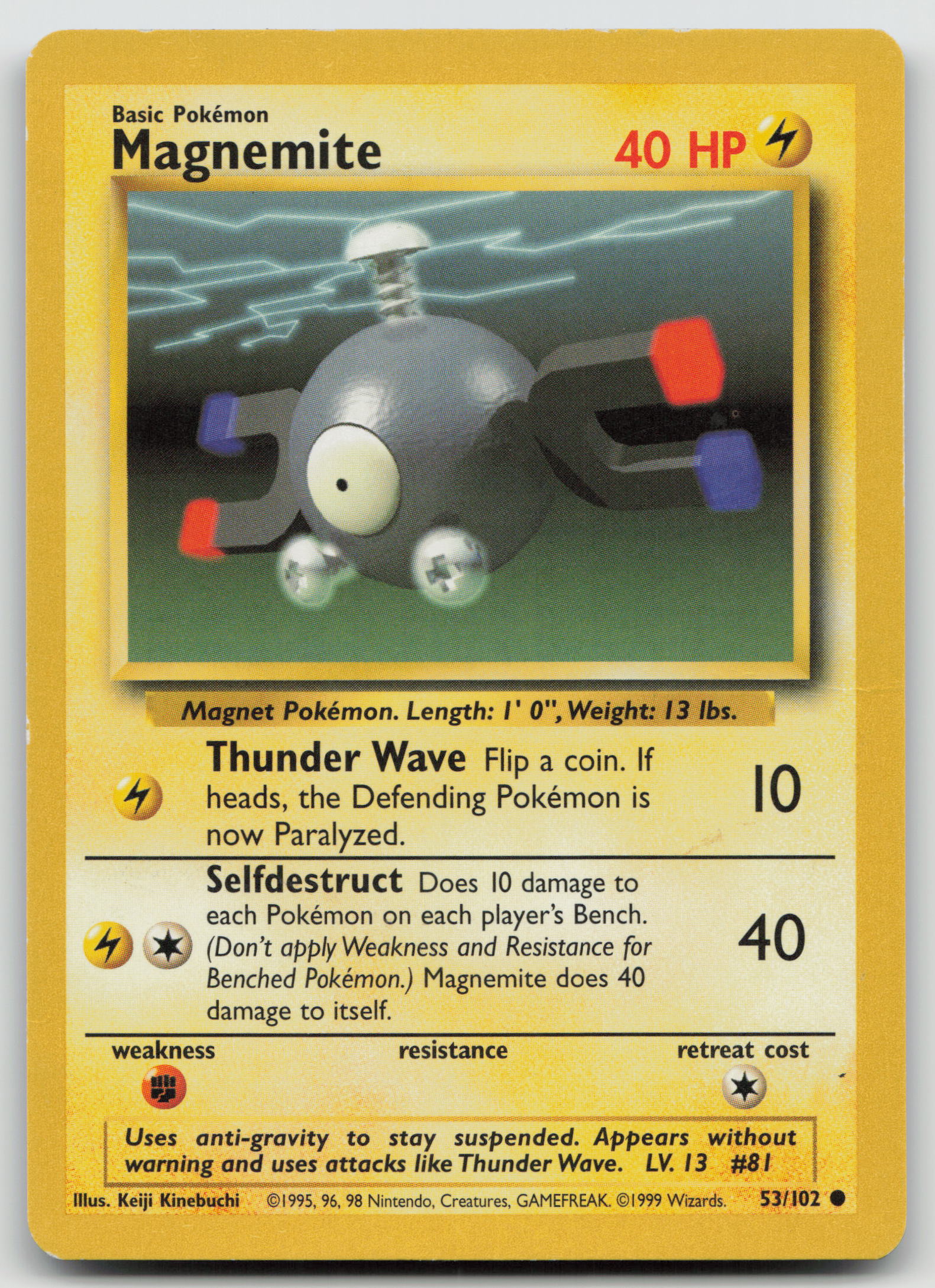 Magnemite Common Normal BS 053/102 MP