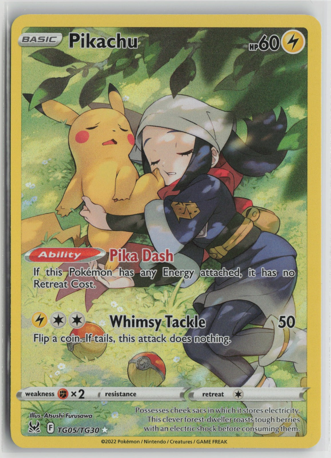 Pikachu Ultra Rare Holo SWSH11: TG TG05/TG30 NM