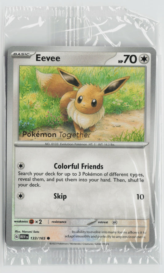 Eevee - (Pokemon Together) Promo MCAP 133/165 NM