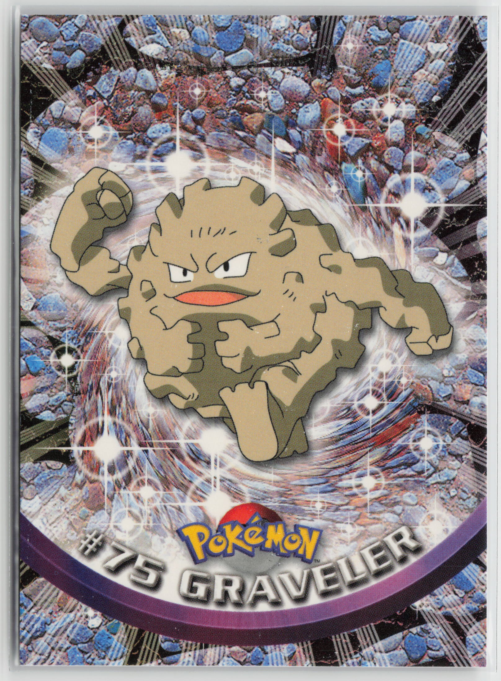 Graveler #75 Topps TV Animation Series 1999 Non-Holo NM