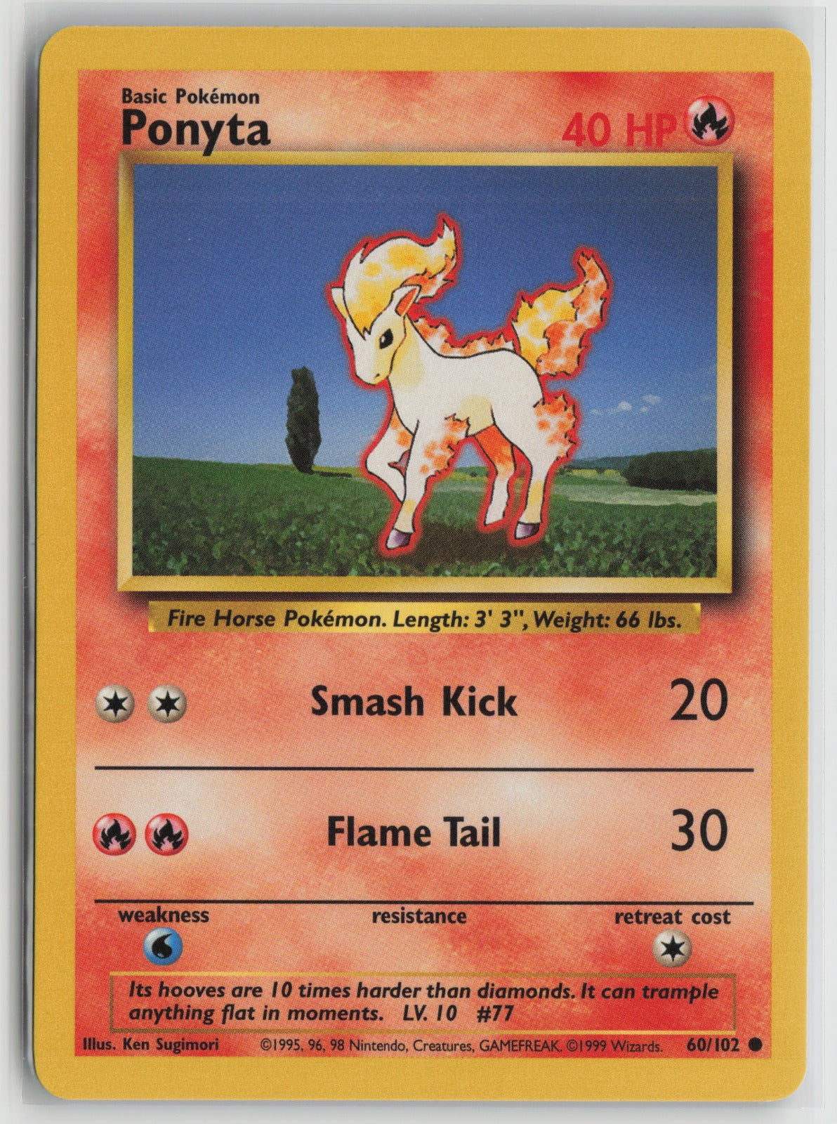 Ponyta Common BS 060/102 NM