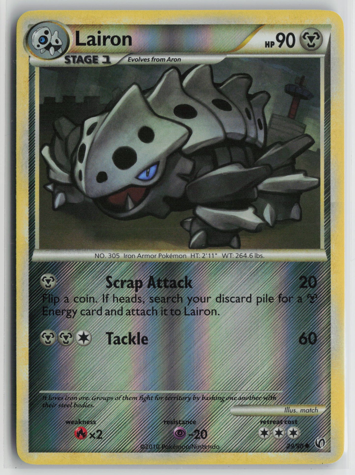 Lairon Uncommon Undaunted 29/90 NM