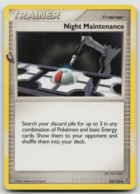 Night Maintenance Uncommon Normal SW 120/132 MP