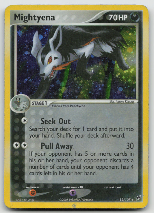 Mightyena Holo Rare Holo DX 12/107 MP