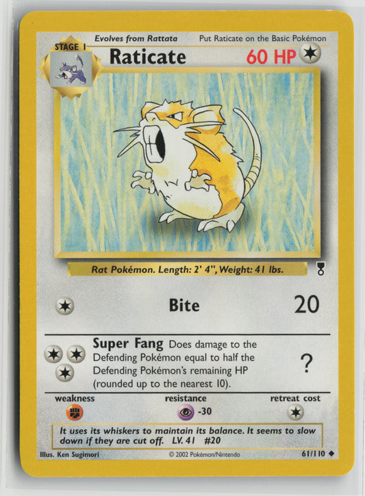 Raticate Uncommon LC 061/110 LP