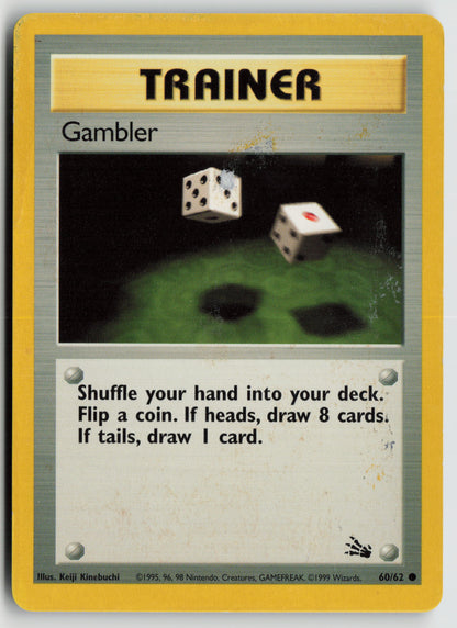 Gambler Common Fossil 60/62 DMG