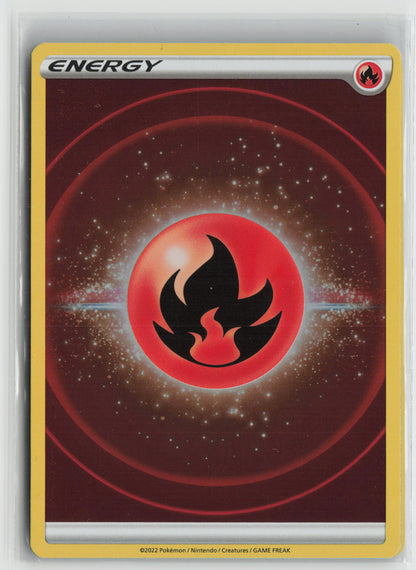 Fire Energy (2022 Unnumbered) Common SWSH09: Brilliant Stars NM