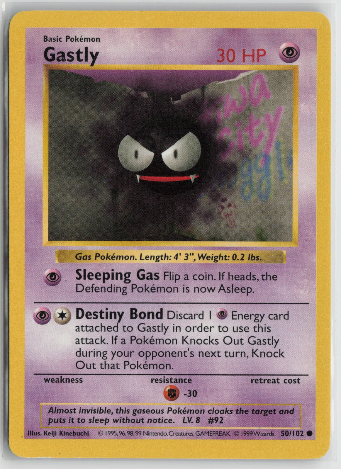 Gastly Common Unlimited BSS 050/102 LP