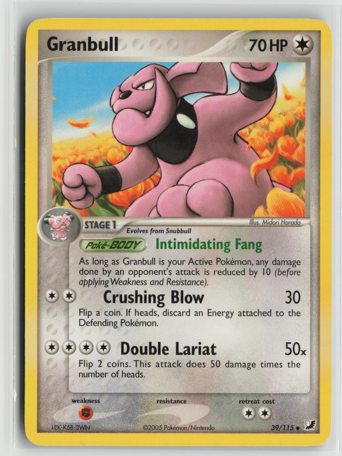 Granbull Uncommon UF 39/115 LP