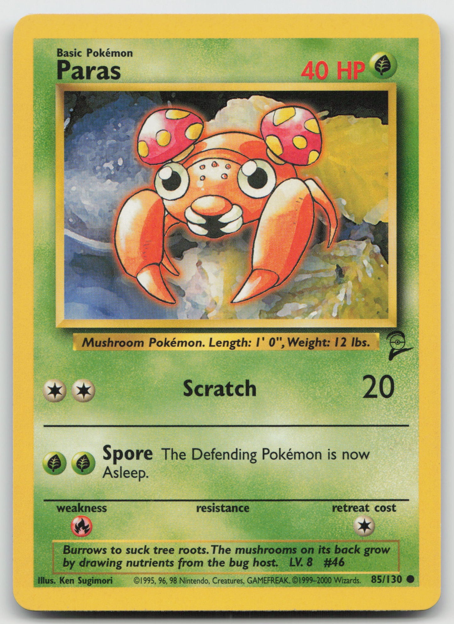 Paras Common Base Set 2 085/130 LP
