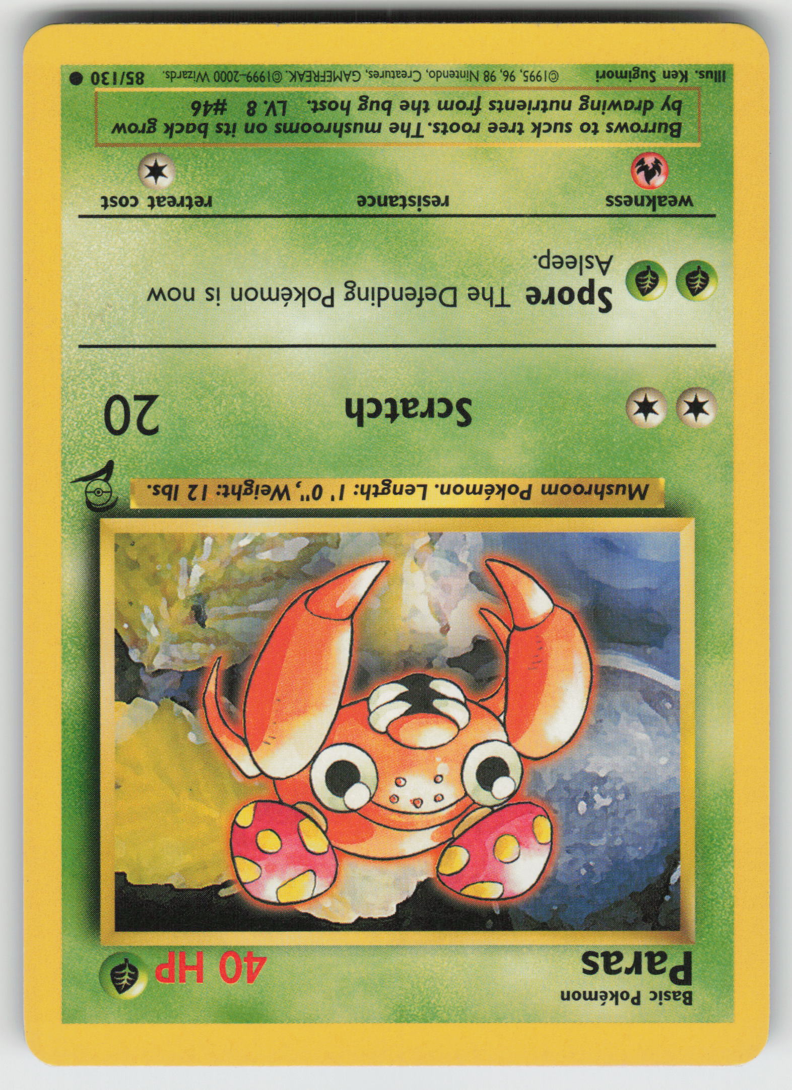 Paras Common Base Set 2 085/130 LP