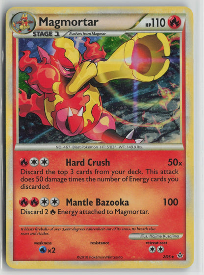 Magmortar Holo Rare UL 2/95 LP